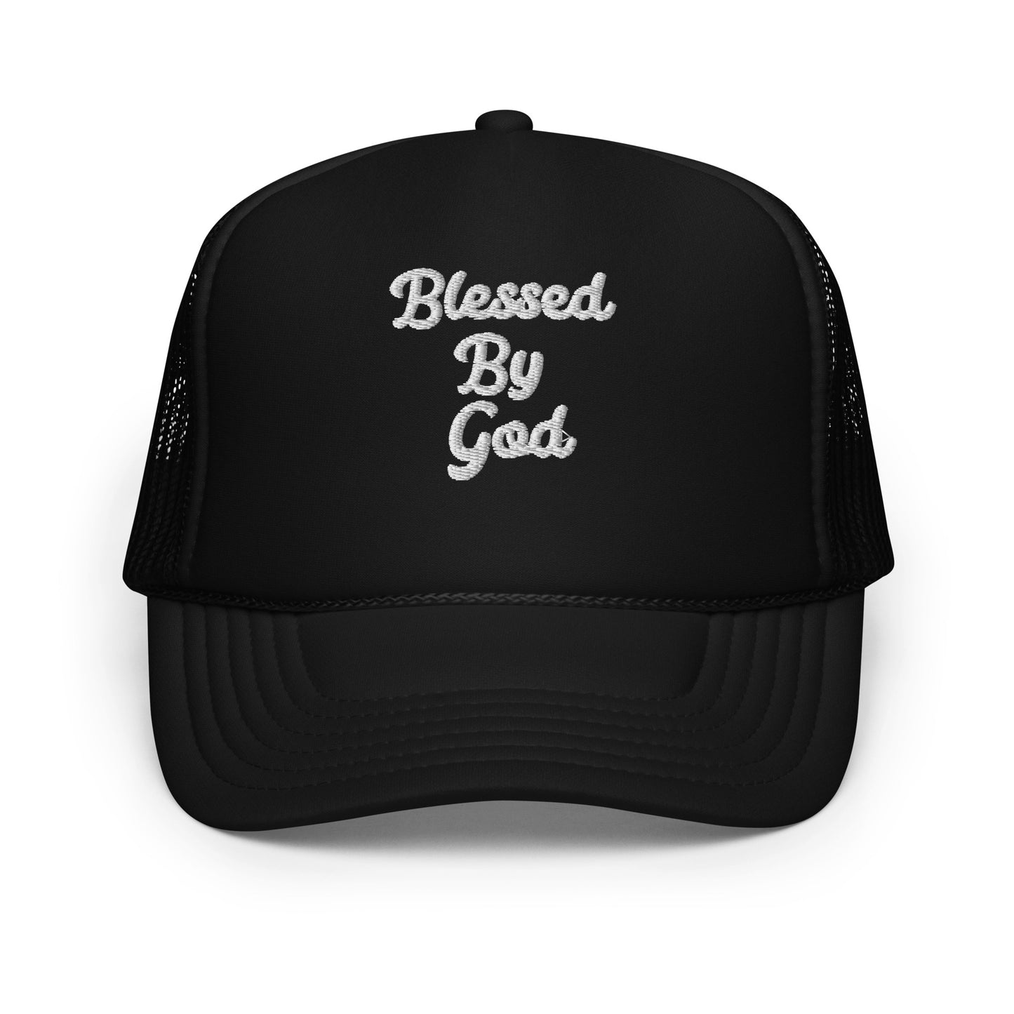 Blessed By God trucker hat