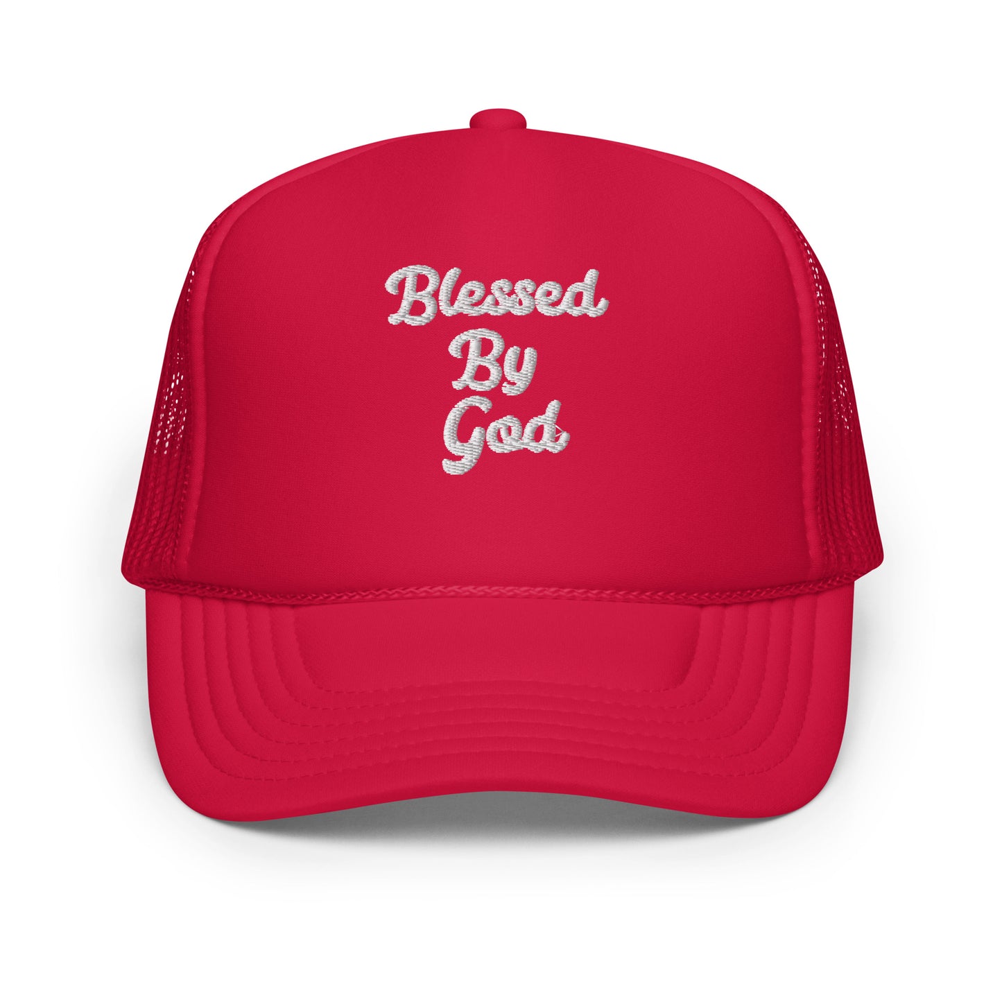 Blessed By God trucker hat