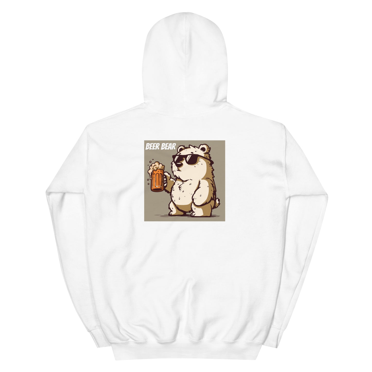 beer bear hoodie