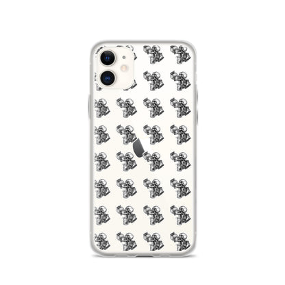 drunk skeleton iphone case