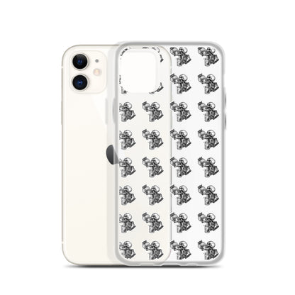 drunk skeleton iphone case