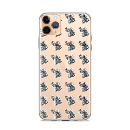 drunk skeleton iphone case