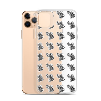 drunk skeleton iphone case