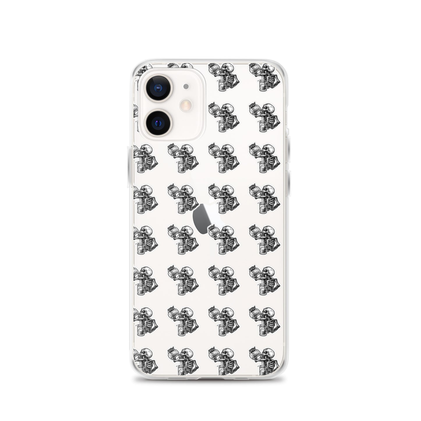 drunk skeleton iphone case