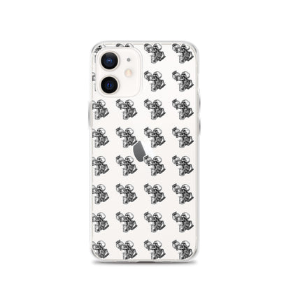 drunk skeleton iphone case