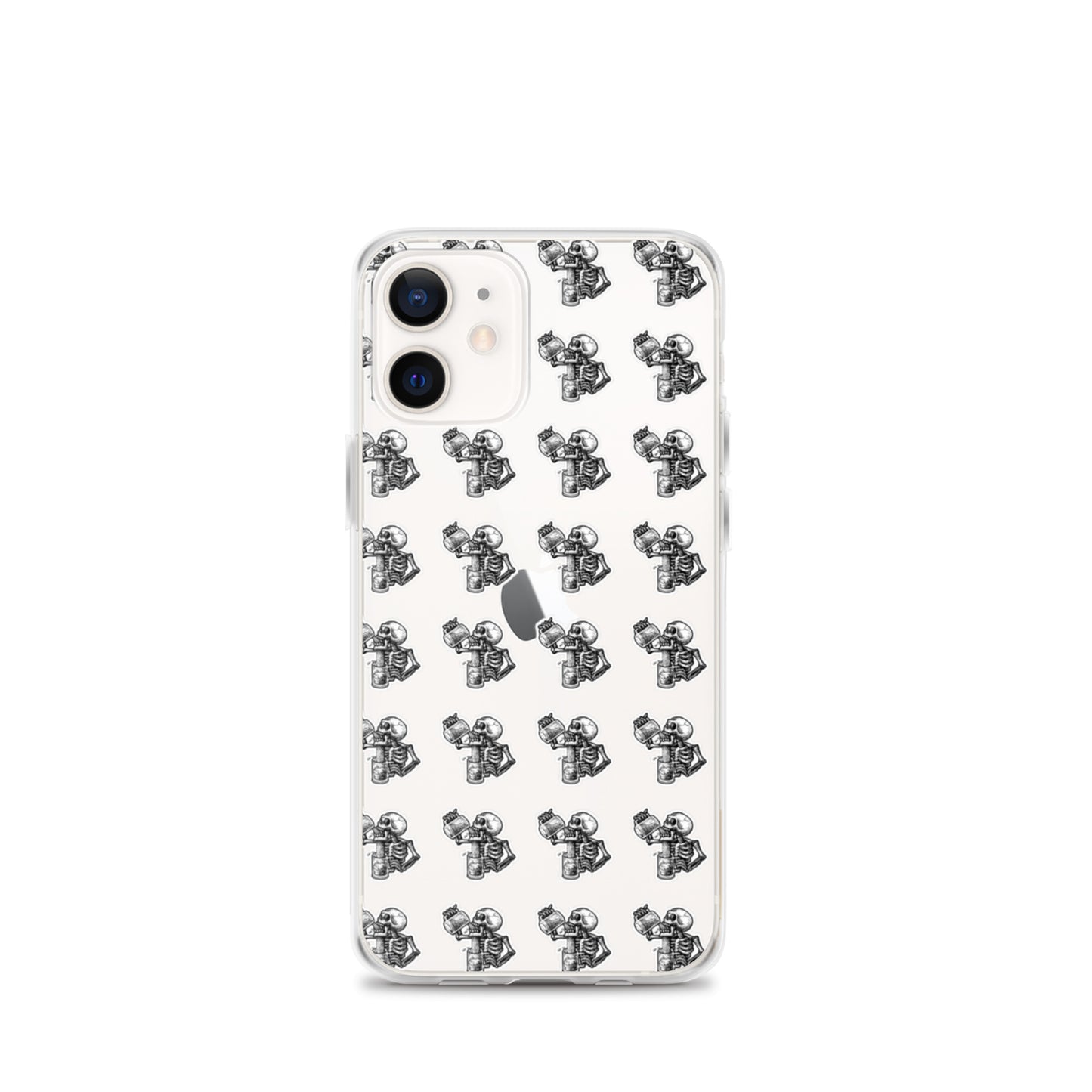 drunk skeleton iphone case