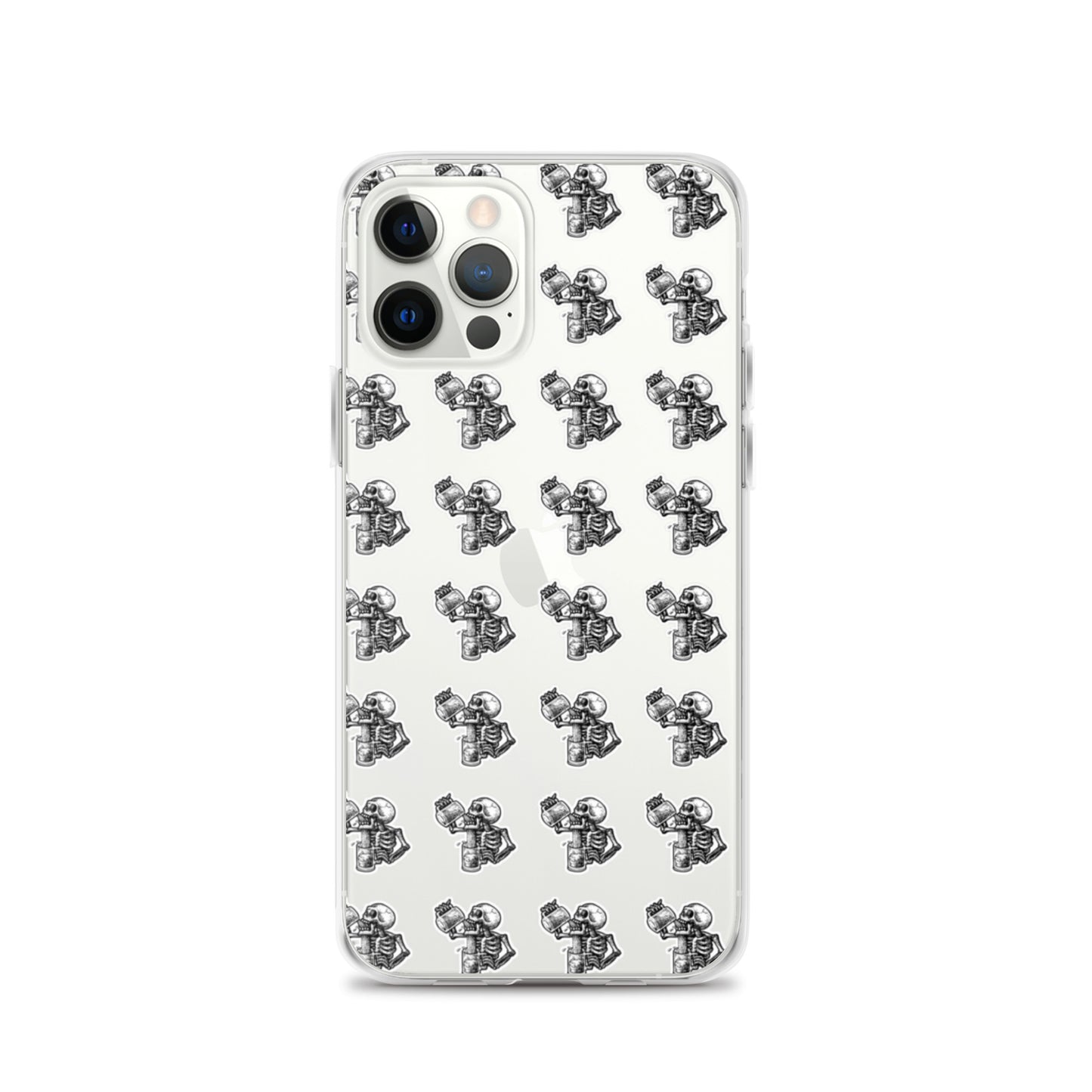drunk skeleton iphone case
