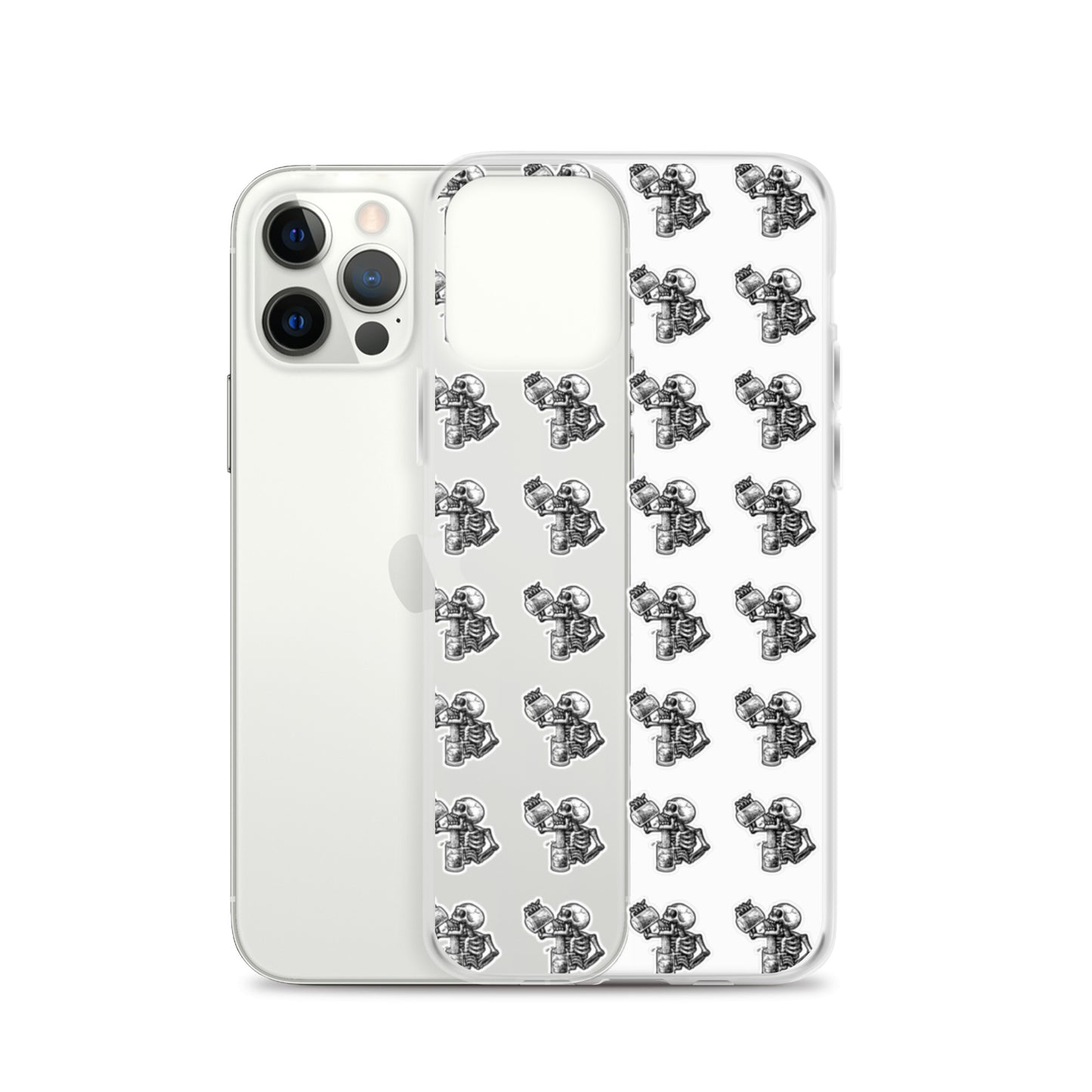 drunk skeleton iphone case