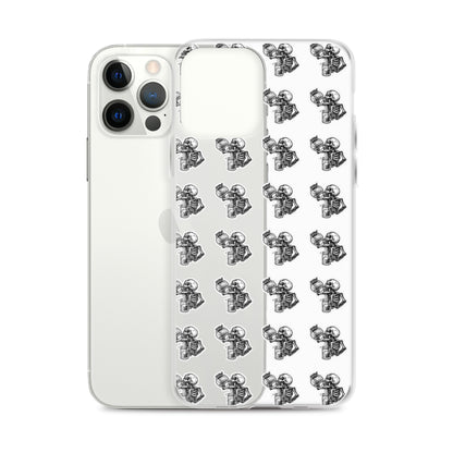 drunk skeleton iphone case