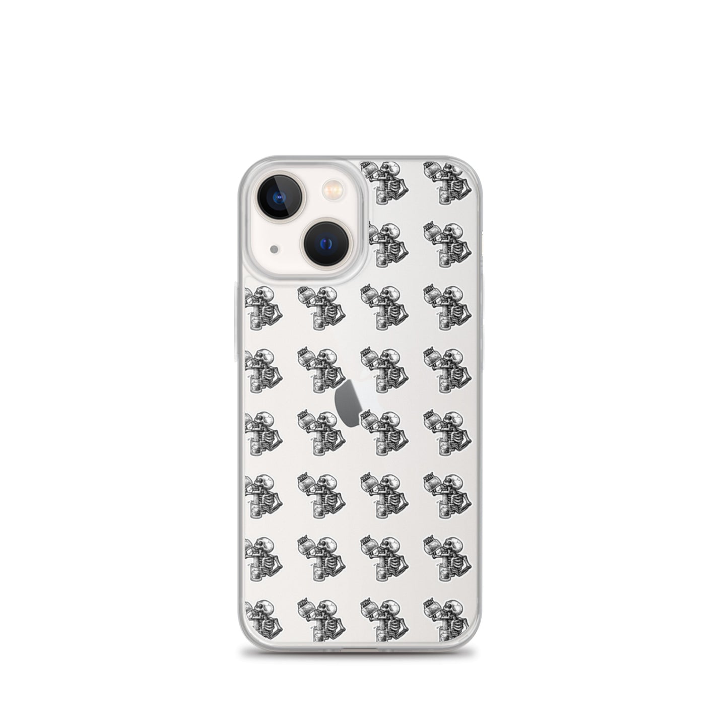 drunk skeleton iphone case