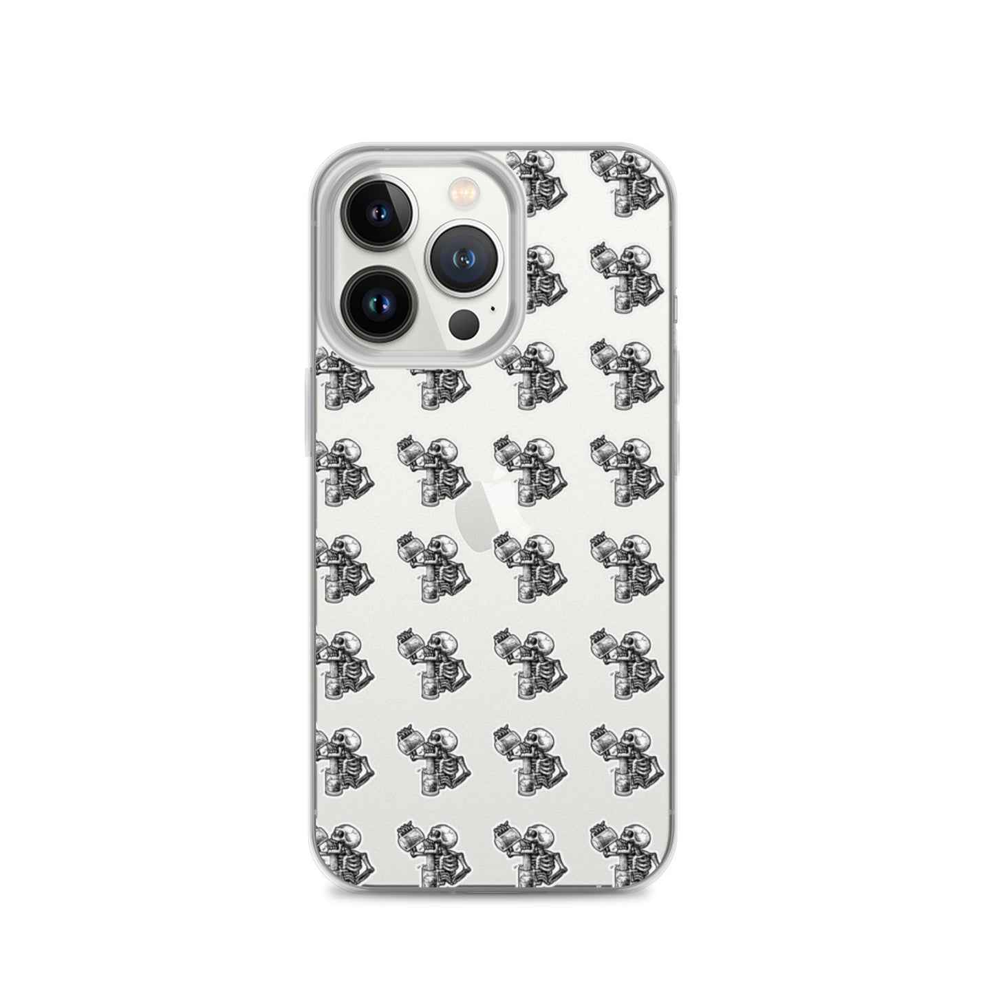 drunk skeleton iphone case