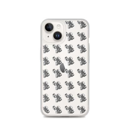 drunk skeleton iphone case