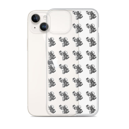 drunk skeleton iphone case