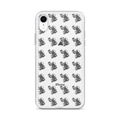 drunk skeleton iphone case