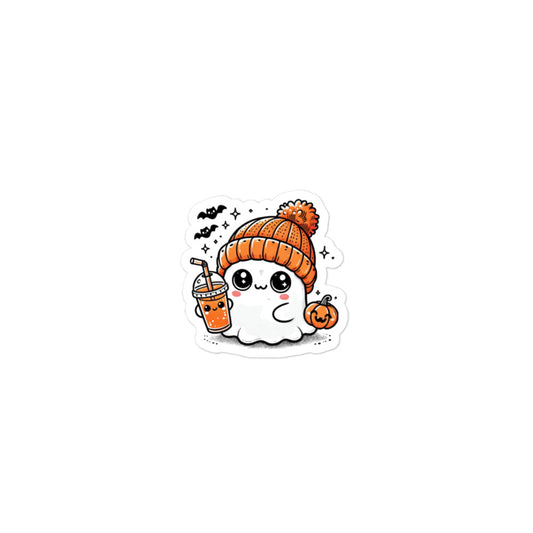 Cute ghost sticker